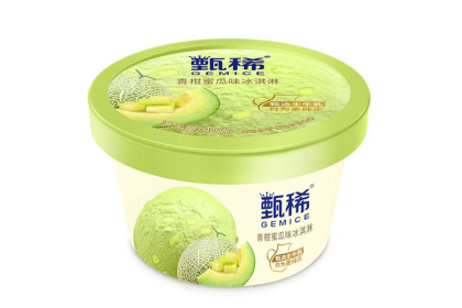 Ice Cream - Yili Honeydew 甄稀青柑蜜瓜冰淇淋杯 90gm（VIP会员价：RM8.30）
